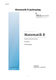 Matematik Projektoplæg | April 2020