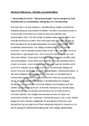 Identitet og anerkendelse | Samfund Aflevering