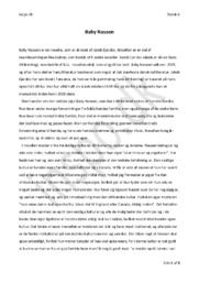 Baby Naseen | Jakob Ejersbo | Analyse