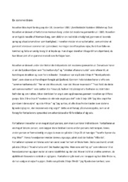 “En Sommerdrøm. Skitse” | Analyse | Terminsprøve