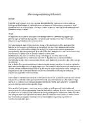 Afleveringsvejledning til Landolt | Kemi