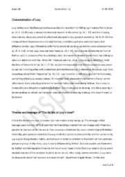 Characterization of Lucy | Engelsk aflevering