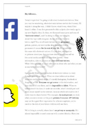 Electronic Tattoos | Engelsk Opgave