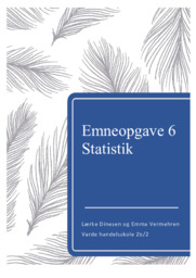 Statistik | Emneopgave | Matematik