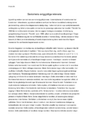 Sexismens eviggyldige relevans | Novelleanalyse