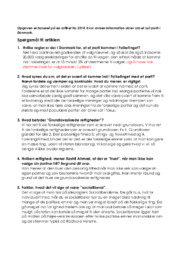 Spørgsmål til Nationalpartiet | Samfundsfag