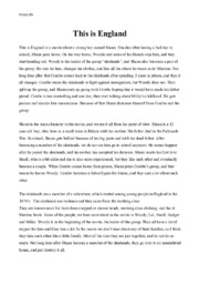 This is England | Analyse