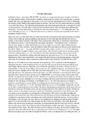 Not like other girls | Analyse