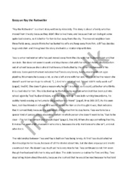 Essay on Ray the Rottweiler | Engelsk