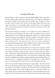 Slumdog Millionaire | Engelsk analysis