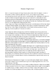 Eget ansvar | Analyse