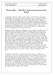 Med H.C. Andersen på charterrejse | Analyse | Thomas Skov