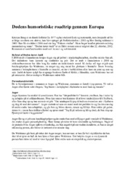 Dødens humoristiske roadtrip gennem Europa