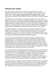 Mellem billede og virkelighed | Debatterende artikel