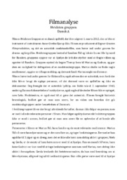 Filmanalyse | Hvidsten gruppen Dansk A