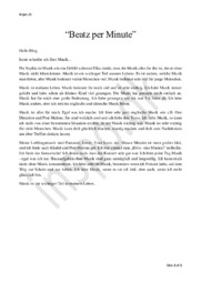 Beatz per Minute | Tysk Opgave