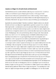 Så efterlades alt flæskende | Analyse af digte