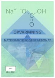 Opvarmning af Natriumhydrogencarbonat | Kemi Rapport