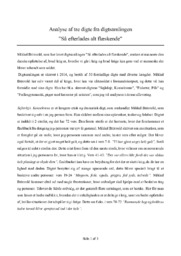 Så efterlades alt flæskende | Analyse af tre digte