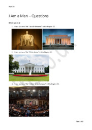 I Am a Man – Questions | Engelsk