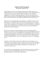 Gretha Thunbergs tale | Analyse | Klimamarchen i København