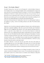 Do Grades Matter? | Essay