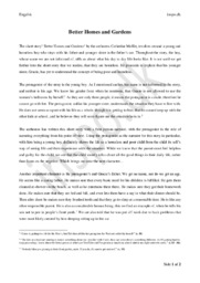 Better Homes and Gardens | Analyse