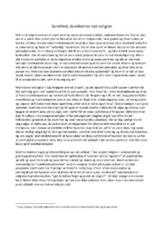 Sundhed, danskernes nye religion | Essay om motion