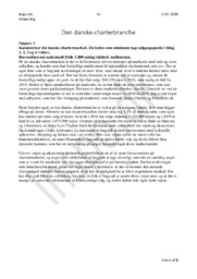 Den Danske Charterbranche | Opgave | Afsætning | 2020