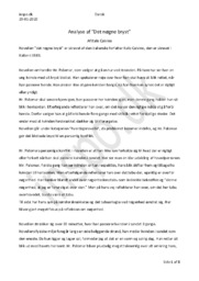 Det nøgne bryst | Analyse