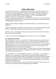 Coca Cola | Case | Afsætning
