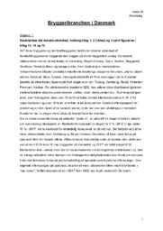 Bryggeribranchen i Danmark Opgave