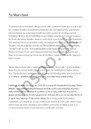 No Man’s land | Dansk opgave