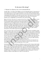 Er du mors lille dreng? | Psykologi opgave