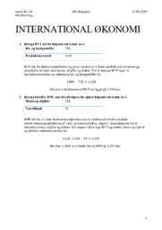 Økonomiske Grundbegreber Opgave | International Økonomi