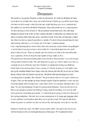 My Dystopia – Dreamers | Engelsk aflevering