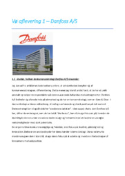 Danfoss A/S | Virksomhedsøkonomi