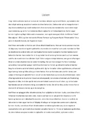 Listen – Kortfilm | Analyse