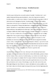 Knokkelmanden – Aldrig giv op | Analyse