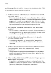 Den Kolde Krig – Cubakrisen & Terrorbalancen | Opgave