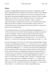 Prolog | Planen | Analyse | Morten Pape