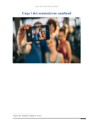 Unge i det senmoderne samfund | SRO