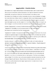 Spøgelsesbilist – Analyse | Charlotte Weitze