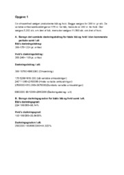 Blå og hvid | Virksomhedsøkonomi