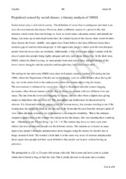 DHSS | Analyse | Doris Lessing