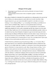 Delopgave B: Ret og pligt