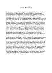 Atomer og molekyler | Fysik