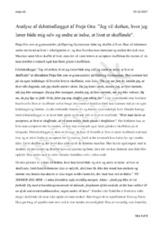 Jeg vil derhen, hvor jeg lærer både mig selv og andre… | Analyse