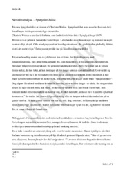 Spøgelsesbilist | Novelleanalyse | Terminsprøve