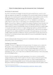 Notat til verdensbanken ang. den økonomiske krise i Grækenland